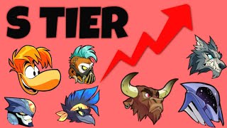 THE NEW BEST BRAWLHALLA TIER LIST [upl. by Aicylla]