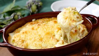 【白菜の豆腐グラタン】豆腐ホワイトソースで食べ応え◎ヘルシーなひと皿！白菜たっぷり♪｜macaroni（マカロニ） [upl. by Jacky]