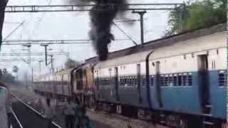 Heavy Smoking Deadly Chugging by KYN WDG3A with BSRDIVA DMU departing Kopar [upl. by Margaret]