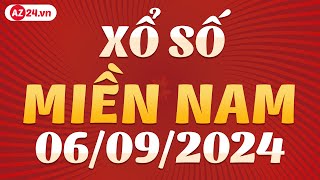 Xổ số miền Nam hôm nay thứ 6 ngày 6 tháng 9  Kết quả XSMN  SXMN  KQXSMN hôm nay [upl. by Rosmunda]