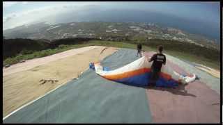 Paragliding in Taucho Tenerife [upl. by Desdamona]