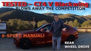 Cadillac CT4 BLACKWING Driven  ITS BETTER THAN AN M3 [upl. by Imoin480]