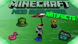 Artifacts Minecraft Mod Showcase Useful Items [upl. by Akena]