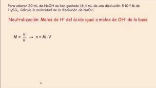 Reacción neutralización ácidobase [upl. by Renita]