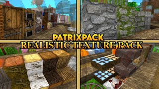 TEXTURE PACK MINECRAFT 128X128 ULTRA REALISTIC SUPPORT MCPE ORI  MCPE 121 [upl. by Pejsach]