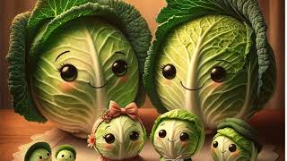 Meet the Cabbage Family Cabbages in Quest amazing cute adventure love unique story arisu23 [upl. by Lurleen387]