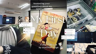 Why i dropped Prep Of NEETMy first day at a institute👩‍💻malayalam  Muslimah Vlogs [upl. by Nagear]