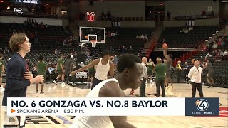 No 6 Gonzaga vs No 8 Baylor [upl. by Eadnus]