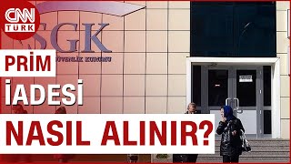 Emeklilik Yaşı Yaklaşanlar Dikkat SGKdan Prim İadesi Nasıl Alınır  CNN TÜRK [upl. by Aiahc]