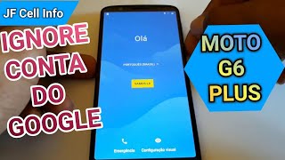 Como remover conta do Google Moto G6 Plus Android 800 SemPC [upl. by Olive141]