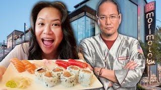 I Went to IRON CHEF Morimotos Restaurant in Disney Springs [upl. by Akkeber]