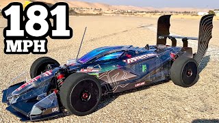 Worlds Fastest Arrma Limitless 181 MPH [upl. by Menon]