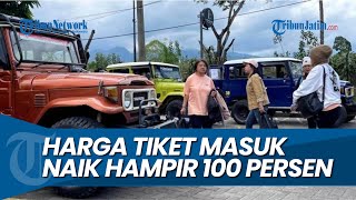 HARGA TIKET NAIK HAMPIR 100 PERSEN Pelaku Wisata Gunung Bromo Kaget dan Sambat [upl. by Horner]