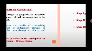 Transition from gingivitis to periodontitis pathogenesis of periodontal disease [upl. by Oster]