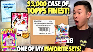 I opened a CRAZY 3000 CASE of the NEW 2024 TOPPS FINEST BASEBALL LOADED WITH BIG HITS 😳🔥 [upl. by Ahsinehs]