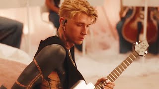 mgk Plays Guitar on Christina Aguilera’s quotGenie in a Bottlequot  Spotify Anniversaries Live [upl. by Anitsyrc]