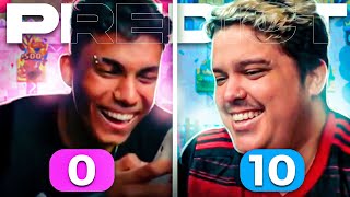 QUEM FAZ MAIS PREDICT VALENDO R1000 NO CLASH ROYALE [upl. by Hanway]