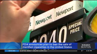 FDA Announces Plan To Ban Menthol Cigarettes [upl. by Harpp]