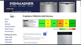 Frigidaire FFBD2411NS Dishwasher Review [upl. by Katharina479]