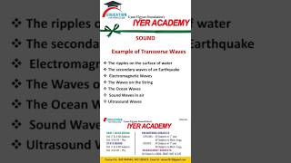 Gyan Vigyan Foundation Examples of Transverse Waves  You Tube ShortsViralShorts [upl. by Letty]