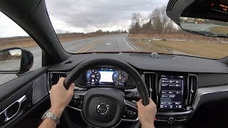 2019 Volvo S60 T6 RDesign  POV Review [upl. by Sheffield113]