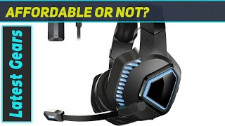 Unboxing and Review gmrpwnage Wireless Gaming Headset [upl. by Trub]