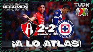 HIGHLIGHTS  Atlas vs Cruz Azul  Liga Mx AP2024  J16  TUDN [upl. by Aihsemat]