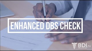 DBS Checks for NHS Jobs  BDI Resourcing [upl. by Munro960]