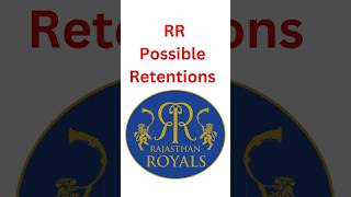 RR Possible Retentions 2025  IPL Retentions  Rajasthan Retentions rr shorts shortsfeed [upl. by Tjader]