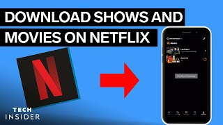 How To Download Shows And Movies On Netflix [upl. by Maice]