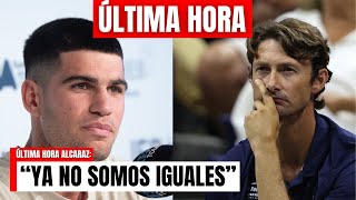 ÚLTIMA HORA CARLOS ALCARAZ RESPONDE sobre su RELACIÓN con JUAN CARLOS FERRERO [upl. by Aciamaj]