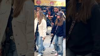 Israel Jerusalem Street Market israel israelstrong music iloveisrael [upl. by Ezarras]