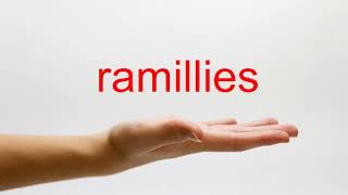 How to Pronounce ramillies  American English [upl. by Chirlin]