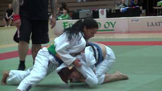 NLO 2009 BJJ  Anna Kavoura vs Emmi Bolander [upl. by Nivat447]