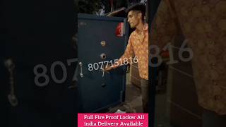 Full Fire Proof Locker Home Locker Bank Locker All India Delivery [upl. by Nyleuqaj]