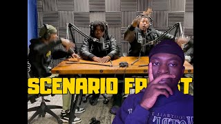 Reacting to coast contra scenario freestyle [upl. by Nonnahc]