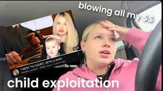 mistakes i made as a teenmom vlogger child exploitation blowing 100000 public drama [upl. by Annhej]