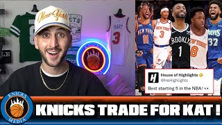 Breaking Down the Knicks TRADE for KarlAnthony Towns 🔥 🏀 [upl. by Eilak]