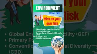 Environment Quizzup Prelims 2025 Day 25  UPSC Prelims2025  Edukemy upscprelims currentaffairs [upl. by Adnah]