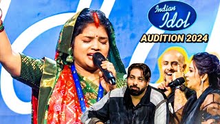 Radha Shrivastava performance in Indian idol 15 bhojpuri songsApna Story 20bhojpuri [upl. by Mathian]