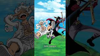 Who is strongest  Luffy vs Mihawk  onepiece shorts [upl. by Hgeilhsa]