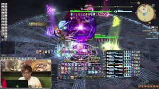 FFXIV Naoki Yoshida plays Sigmascape Savage V4 at China PLL [upl. by Eibrik]