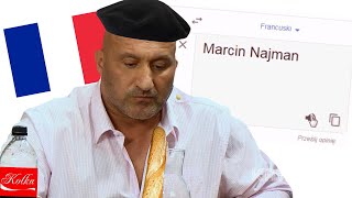 Marcin Najman po Francusku  Najman je bagietkę [upl. by Cadmar300]