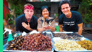 Exotic THAI FOOD Tour in Bangkok with Mark Wiens Freaky Thai Food  Yummy Face Challenge [upl. by Eveivaneg]