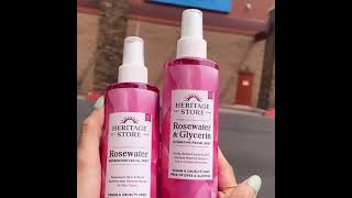 Heritage Store Rosewater amp Glycerin Facial Mist l Green Beauty MNL [upl. by Adalard]