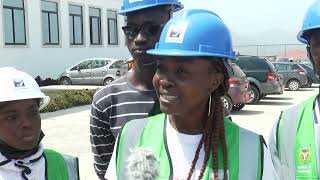 Les Jeunes Ambassadeurs Francophones sur le chantier à Yaoundé VII [upl. by Anahsahs]