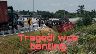 KEMALANGAN PERTAMA DIHIGHWAY WCE BANTING [upl. by Grishilda897]