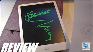 REVIEW 10quot LCD Writing Tablet  Replaces Paper [upl. by Esinrahs]