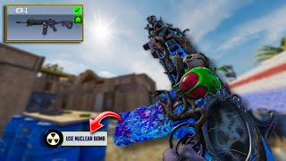 Legendary Rank NUKE With ICR1 Best Gunsmith COD Mobile 50KillsRank Nuke [upl. by Eanram221]