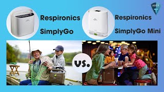 Philips Respironics SimplyGo vs Philips Respironics SimplyGo Mini Comparison [upl. by Airehc]